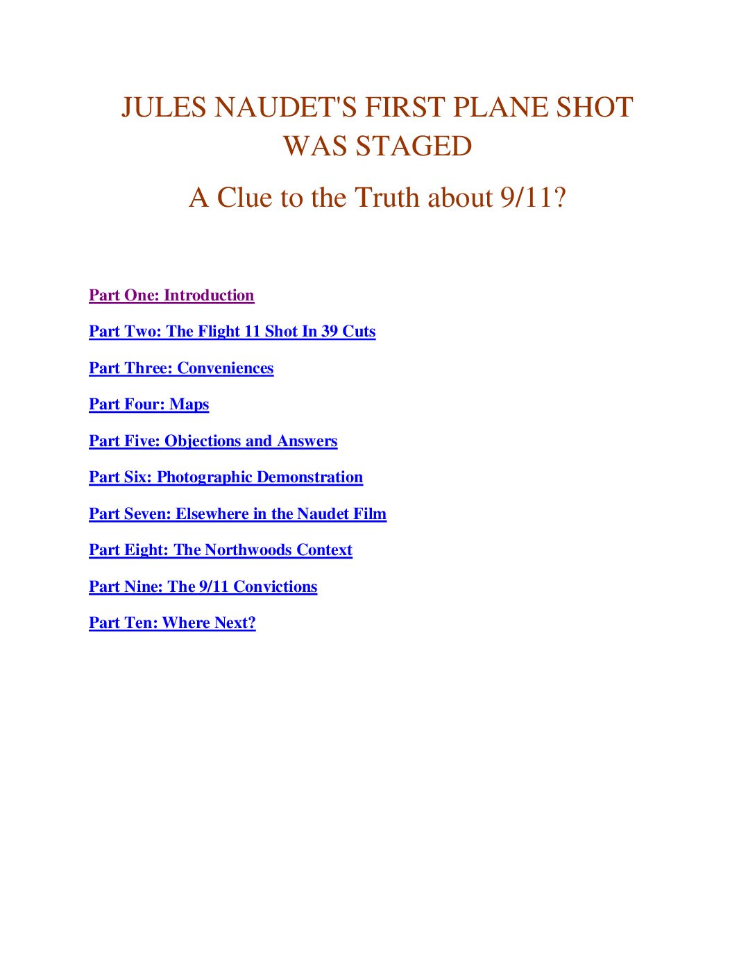 9/11 Crash Test